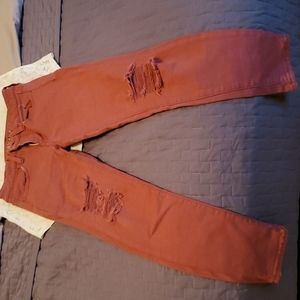 America eagle rip jeans w shirt